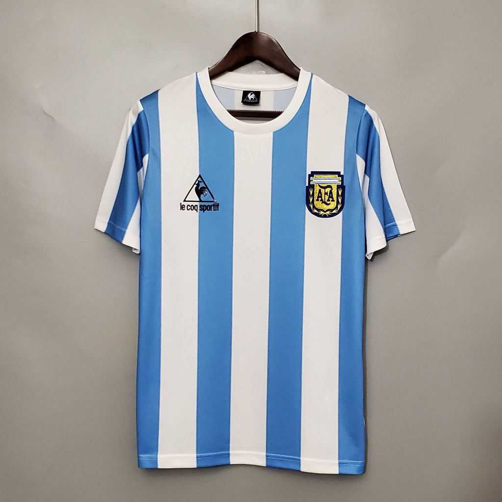 Argentina – 1986 World Cup hjemme drakt (10, Maradona)