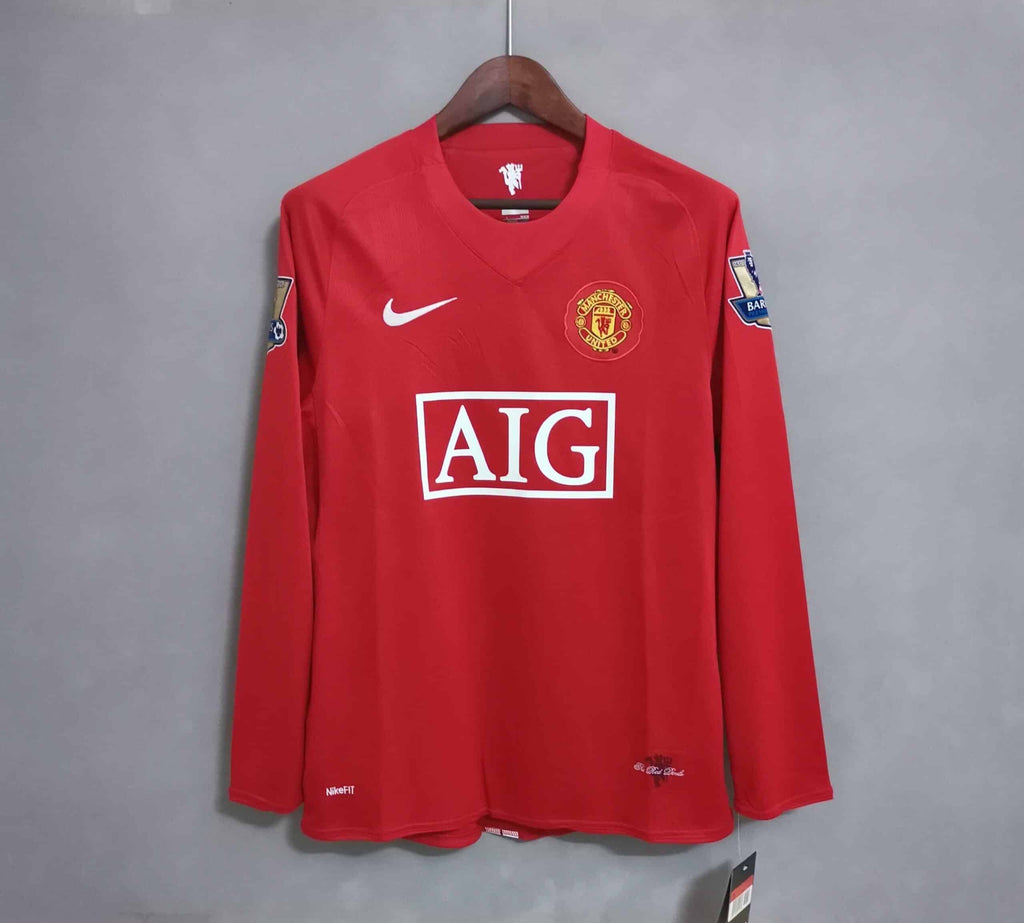 Manchester United 2007/2008 hjemmedrakt