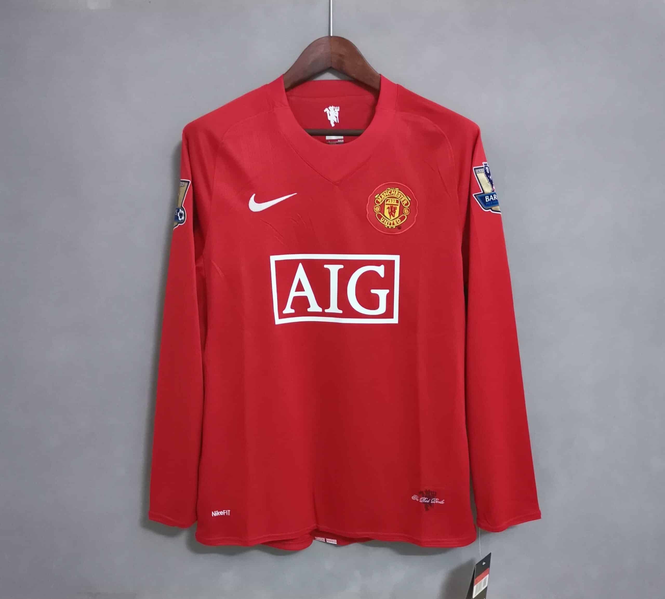 Manchester United 2007/2008 hjemmedrakt