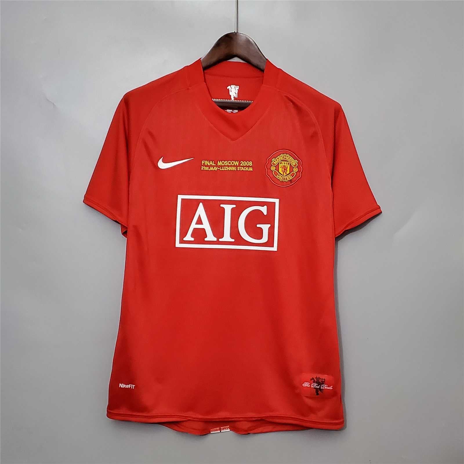 Manchester United 2007/2008 hjemmedrakt